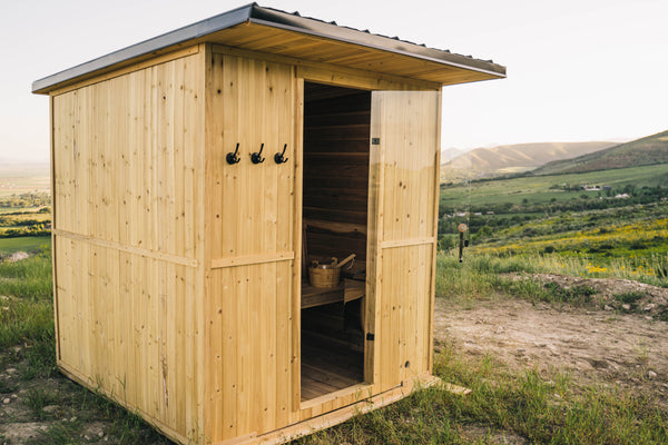 6' x 6' Outdoor Sauna