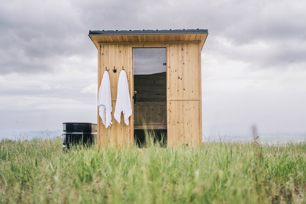 6' x 6' Outdoor Sauna